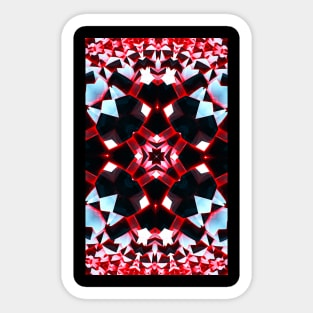 Fantasy geometric pattern. Aesthetic picture. Sticker